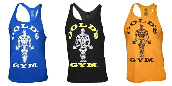 Gold's Gym Joe Premium Stringer canotte elasticizzate