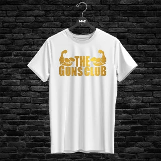 T-shirt motivazionale THE GUNS CLUB motivated4ever  M4E